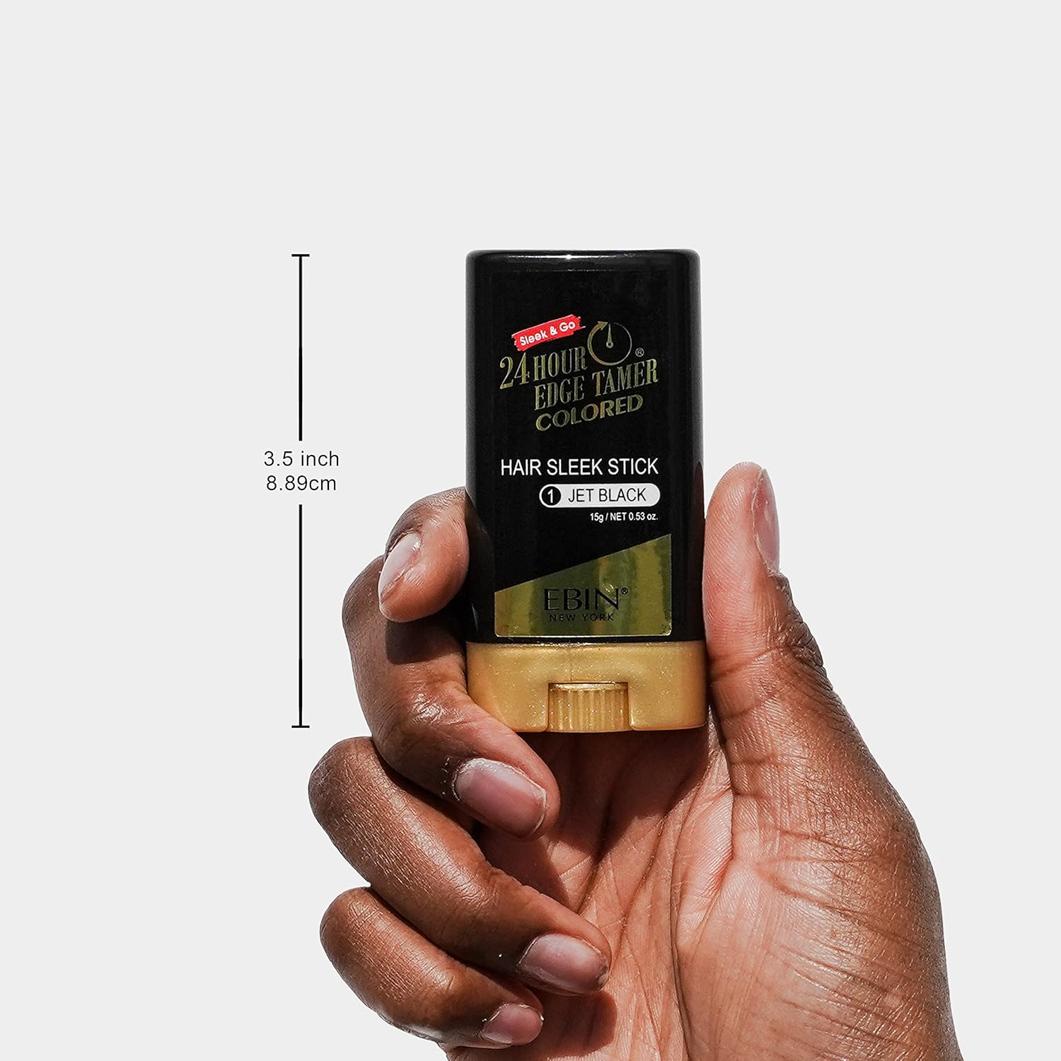 EBIN NEW YORK 24 Hour Colored Sleek Stick_Dark Brown 3pack : Amazon.co.uk: Beauty