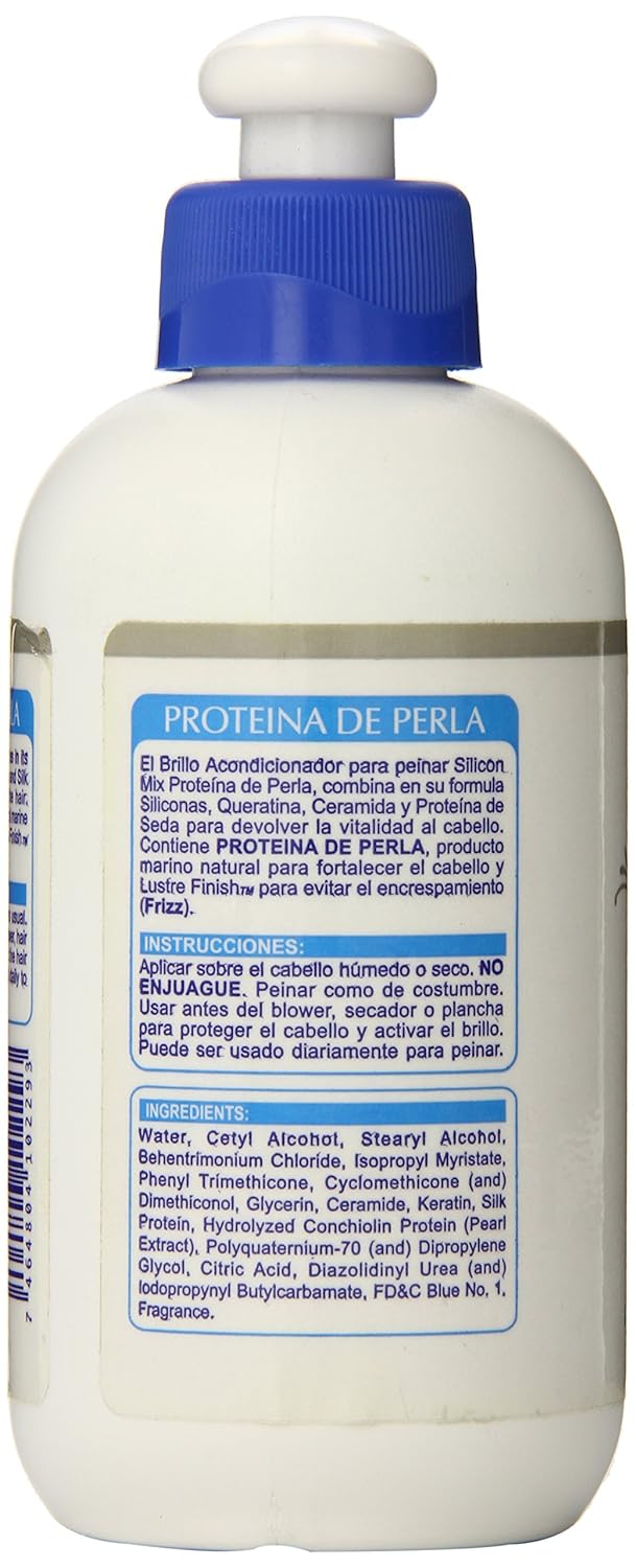 Silicon Mix Proteina De Perla Leave-In Conditioner 8 oz : Standard Hair Conditioners : Beauty & Personal Care