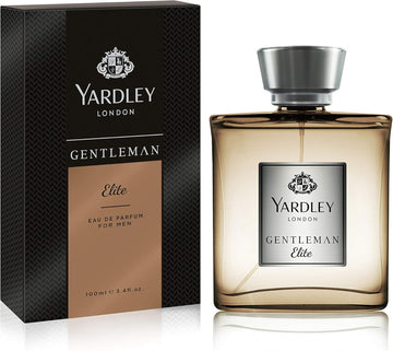 Yardley London Gentleman Elite Eau De Parfum, Mens Fragrance With Vibrant Top Notes Of Basil And Grapefruit And Pine And Vetiver Undertones 100Ml