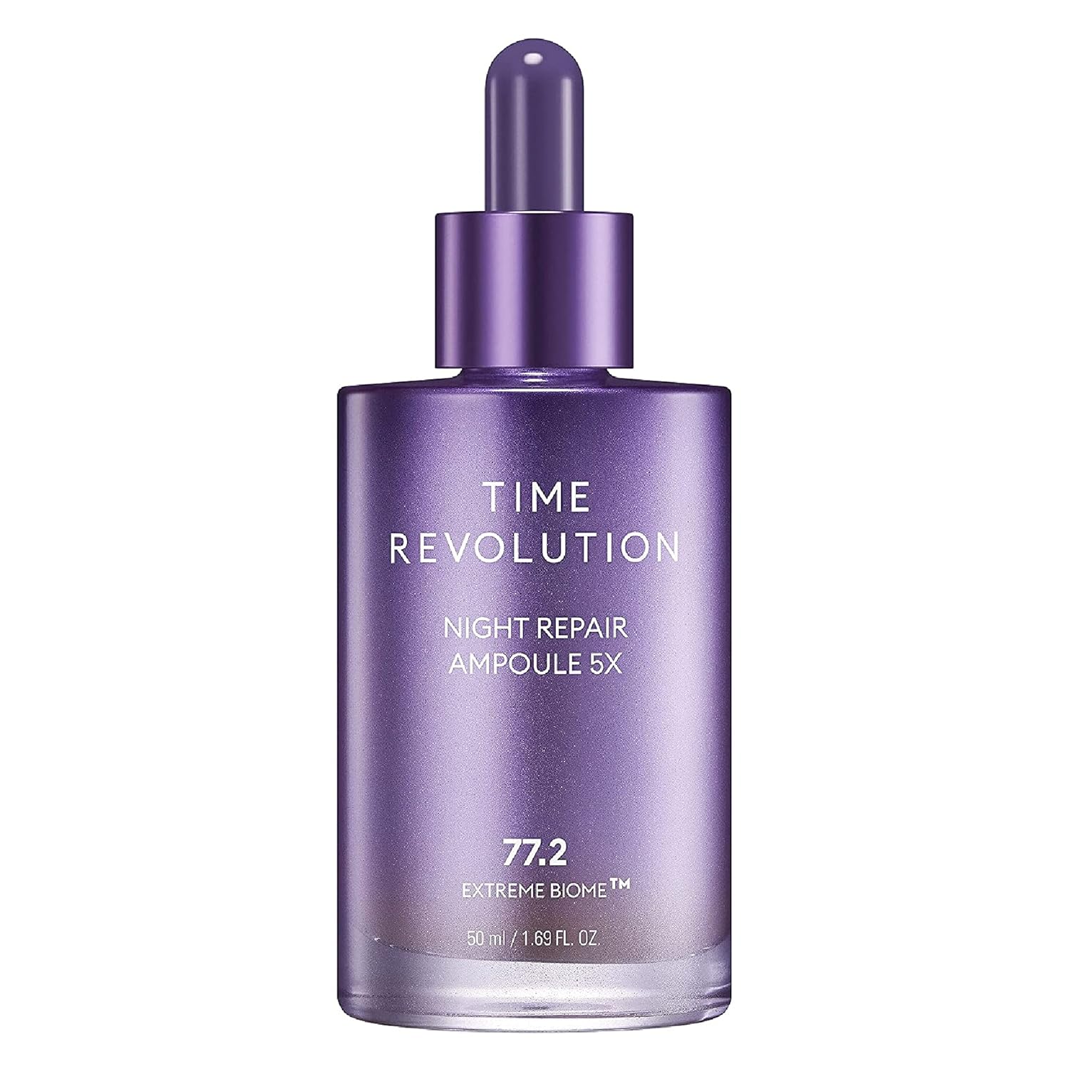 Missha Time Revolution Night Repair Ampoule Cream (5Th Gen) 1.69 Fl Oz - Triple Fermented Deep-Sleep Night Cream - Overnight Repair For Enhanced Radiance, Korean Skincare