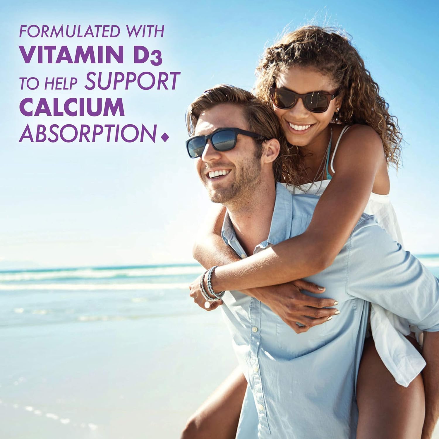 Bluebonnet Calcium Citrate Plus Vitamin D3 Caplets, 180 Count