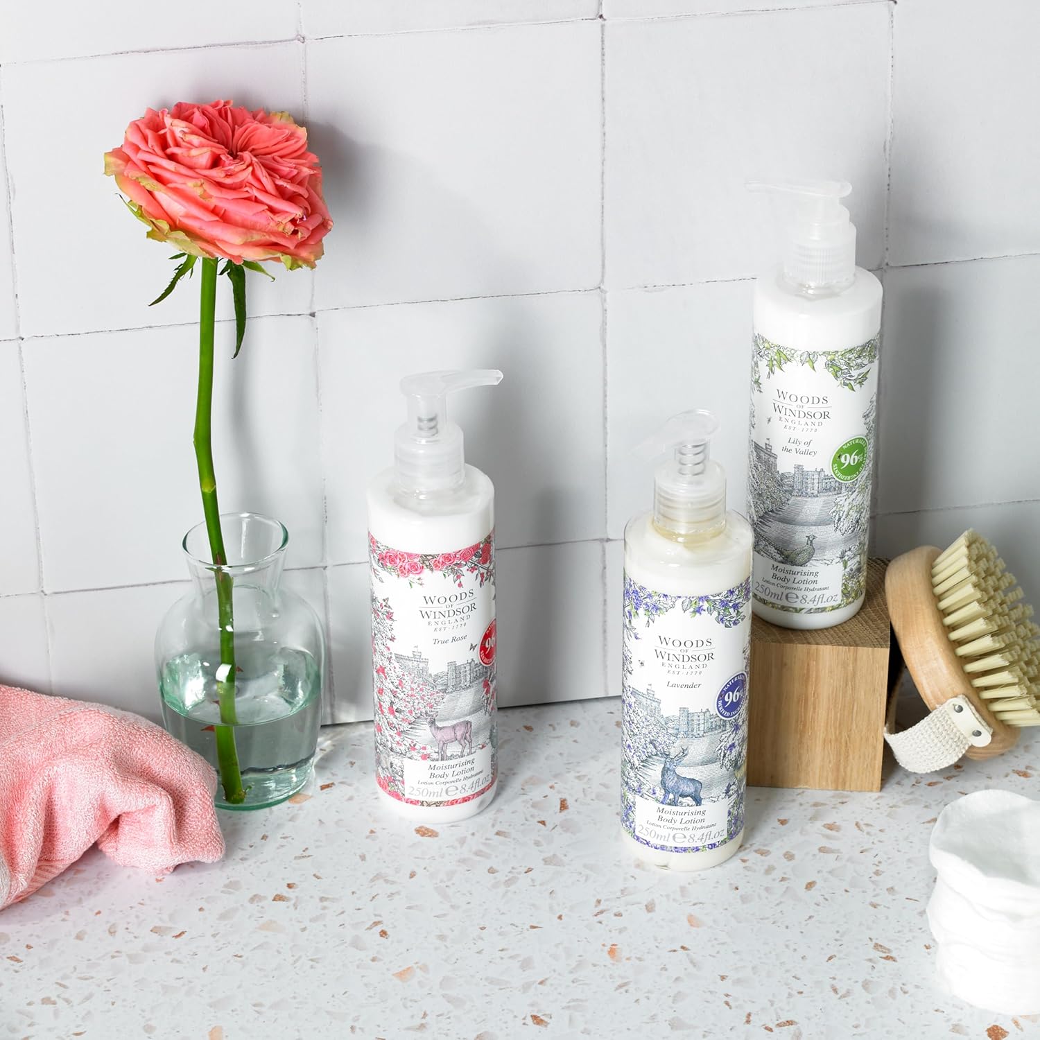 Lily Of The Valley By Woods Of Windsor Moisturizing Hand & Body Lotion 11.8 Oz : Personal Fragrances : Beauty & Personal Care