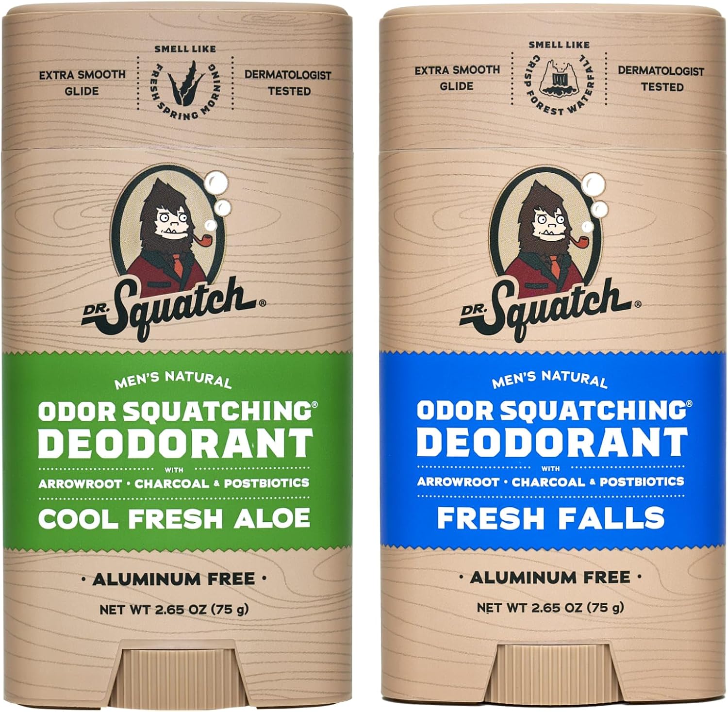 2.65oz Wide Stick Deodorant 2-Pack - Cool Fresh Aloe, Fresh Falls : Amazon.co.uk: Beauty