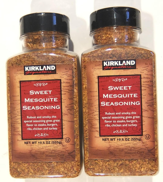 Kirkland Signature Sweet Mesquite Seasoning 19.6 Ounce (Pack of 2) : Grocery & Gourmet Food