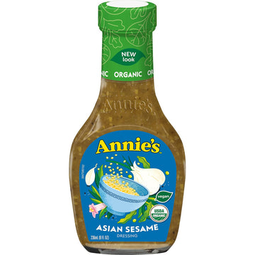 Annie'S Organic Asian Sesame Salad Dressing, 8 Oz