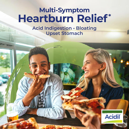 Boiron Acidil For Relief Of Acid Reflux, Heartburn, Indigestion, And Upset Stomach - 60 Count