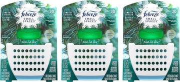 Febreze Small Spaces Air Freshener - Holiday Collection 2018 - Fresh-Cut Pine - Net Wt. 0.18 FL OZ (5.5 mL) Per Package - Pack of 3 Packages