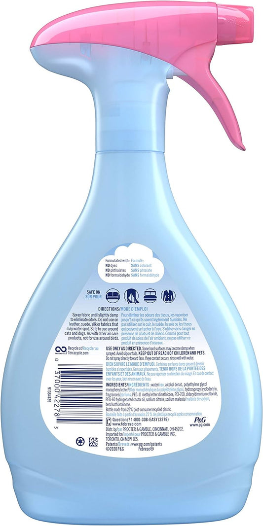 Febreze Odor-Eliminating Fabric Refresher Peony and Cedar, Limited Edition, 27 fl oz (Pack of 2)