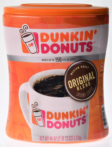 Dunkin' Donuts Original Blend Ground Coffee Medium Roast Net Wt Original Blend