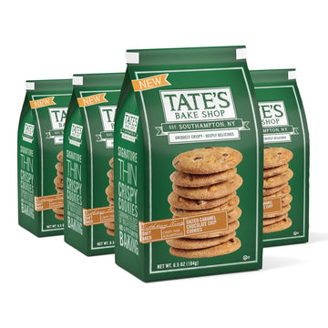 Tate'S Bake Shop Salted Caramel Chocolate Chip Cookies (4 - 6.5 Oz Bags)