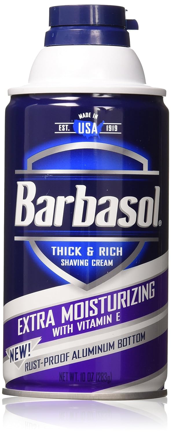 Barbasol Extra Moisturizing With Vitamin E Shaving Cream, 10 Oz., 2 Piece