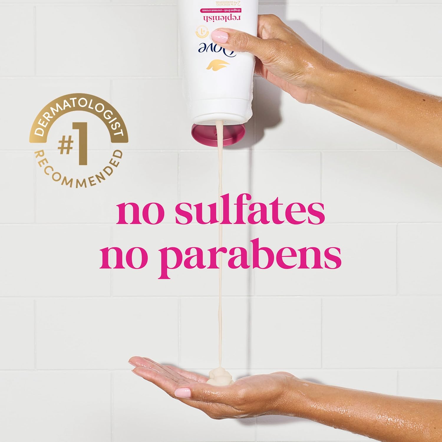 Dove Body Wash Care & Protect Antibacterial 4 Count For All Skin Types Protects From Dryness 20 Oz : Beauty & Personal Care