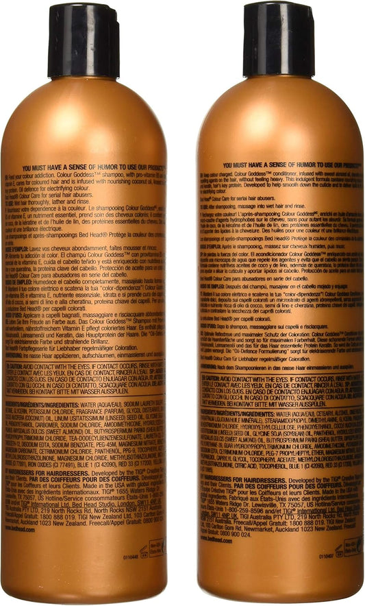 Bed head Tigi Colour Goddess 25.36Oz Duo : Amazon.co.uk: Beauty