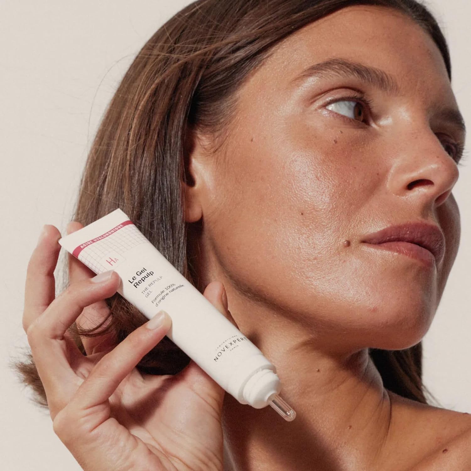 Novexpert The Repulp Gel - Hyaluronic Acid Face Moisturizer - Plumping, Firming And Toning Effects For A Sculpted Finish - Deeply Hydrating, Anti-Aging Formula Delivers Noticeable Results - 1.3 Oz : Beauty & Personal Care