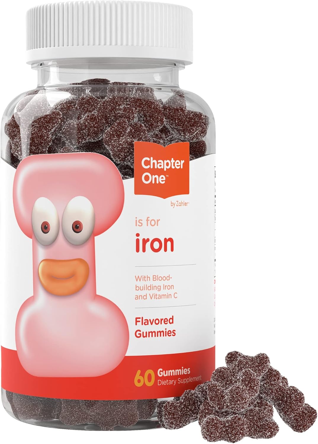 Chapter One Iron, Flavored Gummies, 60 Gummies