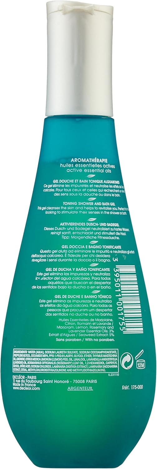 Decleor Aroma Cleanse Toning Shower And Bath Gel 250 Ml