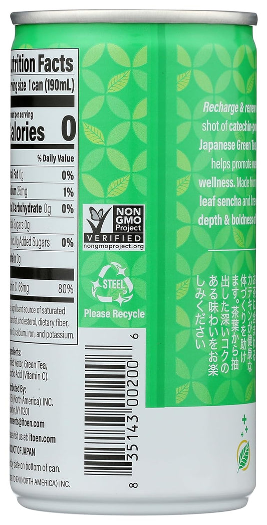 Ito En Sencha Shot, Green Tea, 6.4 Oz