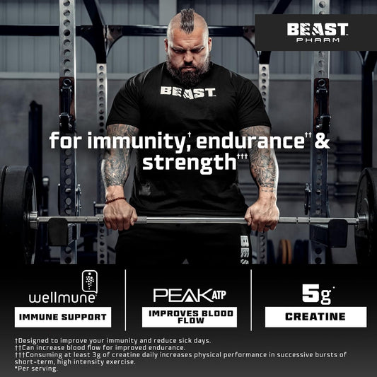 Beast Premium Daily Saturation Formula With Wellmune, 30 Servings, Lemon Sherbet