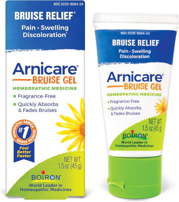 Boiron Arnicare Bruise Gel For Pain Relief From Bruising And Swelling Or Discoloration From Injury - 1.5 Oz