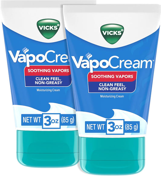 Vicks VapoCreams 2 items (Old Product)