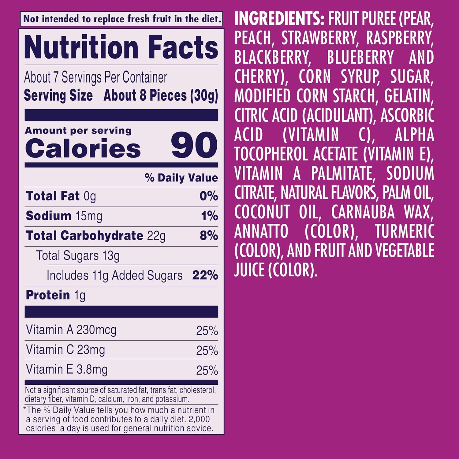 Welch'S Juicefuls Juicy Fruit Snacks, Berry Blast, Fruit Gushers, Gluten Free, Sharing Size Bags, 7 Oz (Pack Of 1)