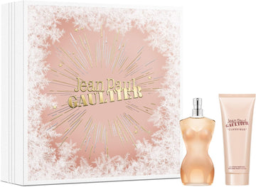 Jean Paul Gaultier Classique Eau De Toilette 50Ml Gift Set 2023 (Contains 50Ml Edt And 75Ml Body Lotion)