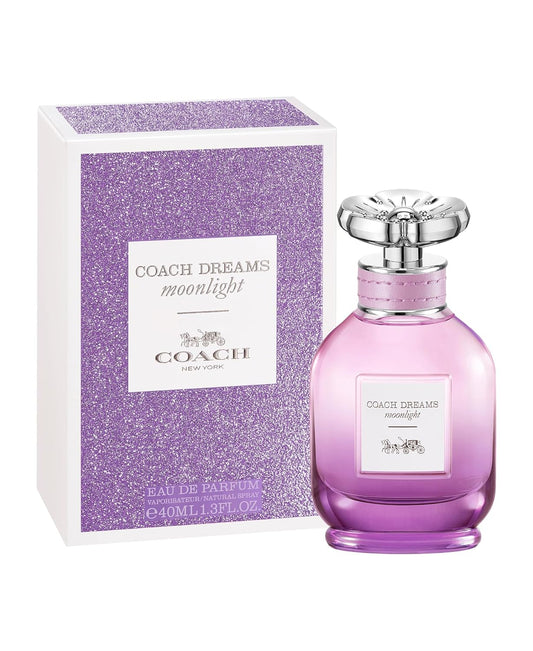 Coach Dreams Moonlight Eau De Parfum - Long Lasting Fragrance With Notes Of Bergamot, Floral Bouquet & Sweet Tonka Beans - Floral & Amber - 1.3 Fl. Oz
