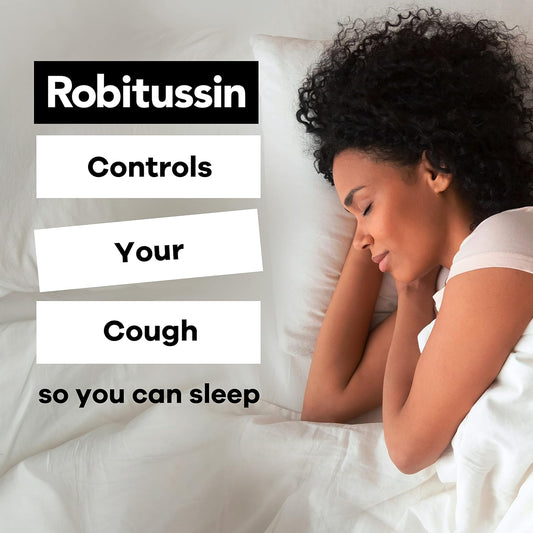 Robitussin Maximum Strength Nighttime Cough Dm, Cough Medicine For Adults, Berry Flavor - 8 Fl Oz