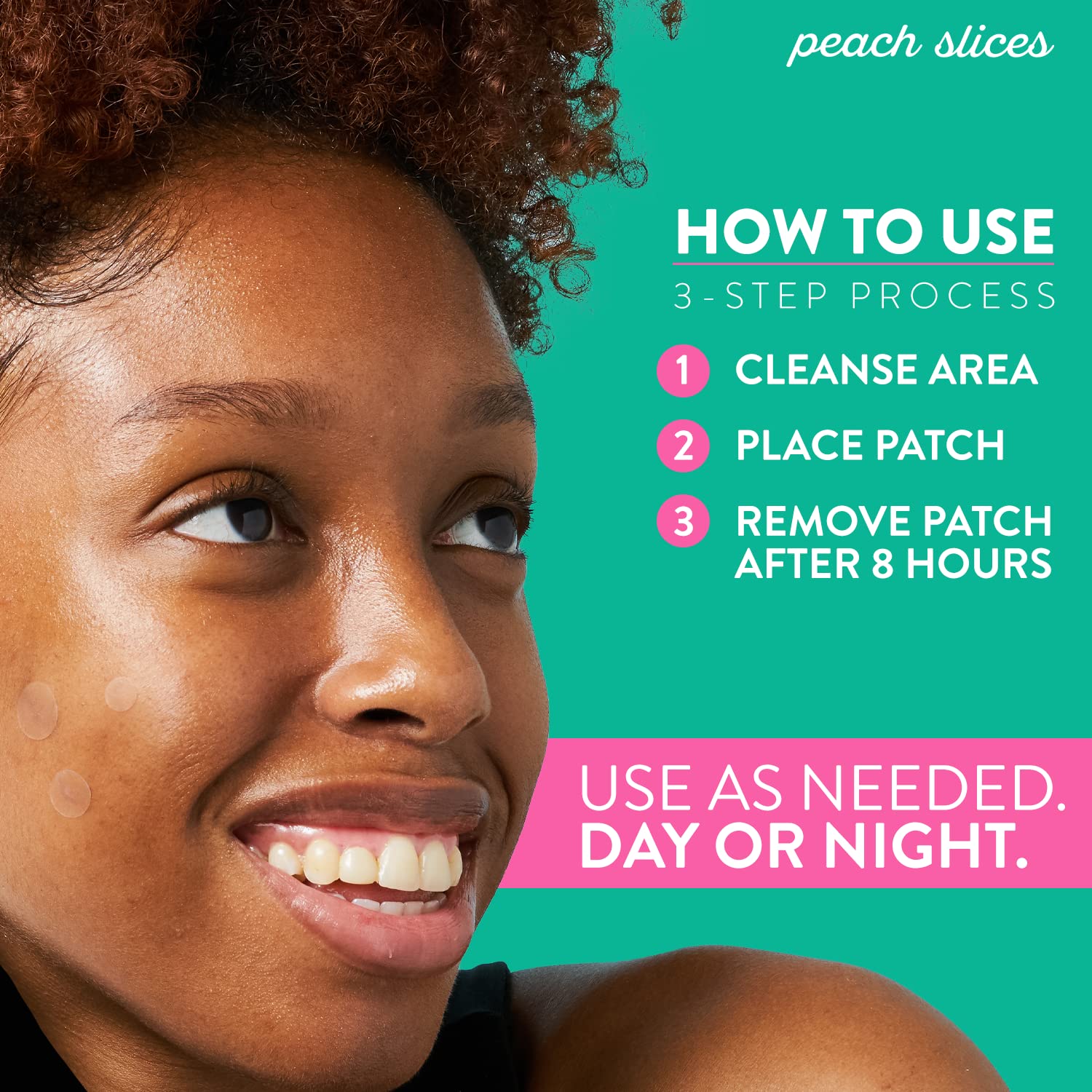 Peach Slices | Deep Blemish Microdarts | Acne Patch | Early Stage & Deep Pimples | Fast-Acting | Salicylic Acid | Tea Tree Oil | Niacinamide | Cica | Hyaluronic Acid | Spot Treatment | 9 Patches : Beauty & Personal Care