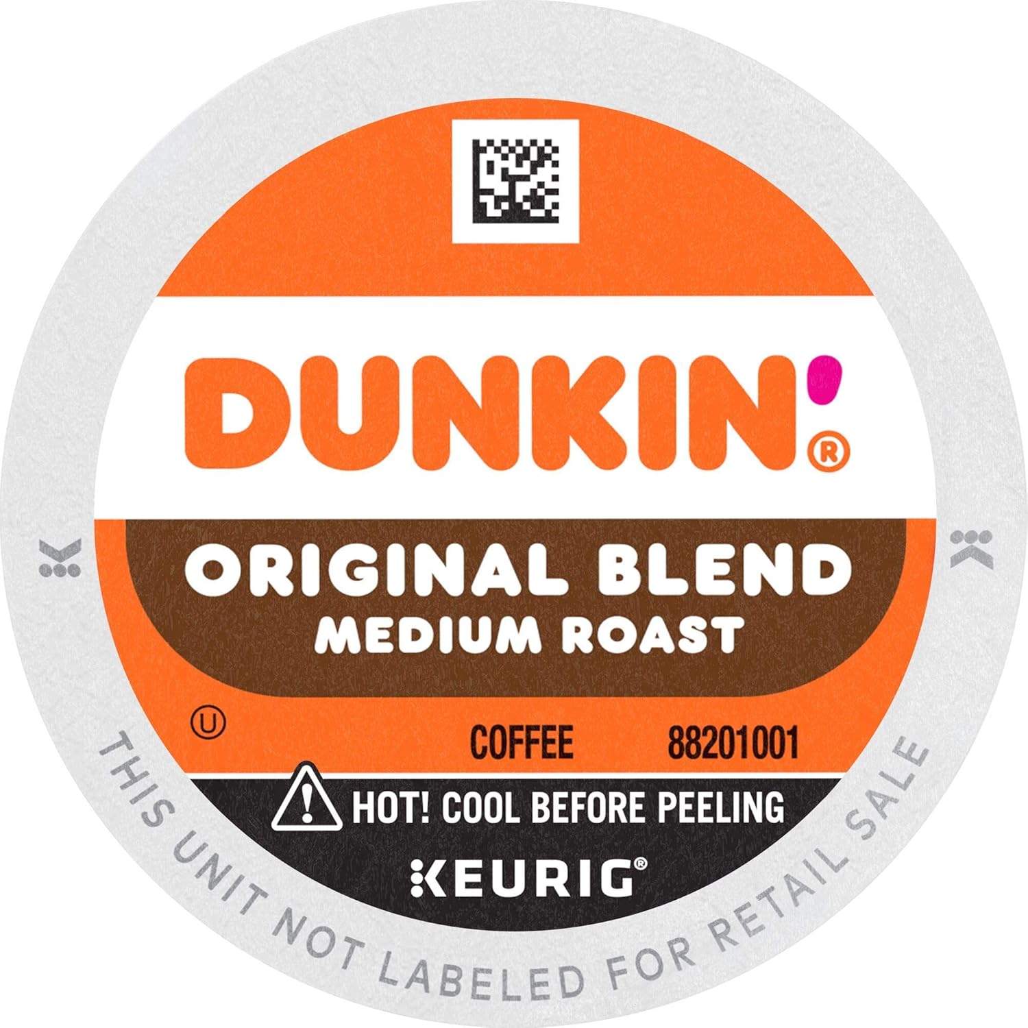 Dunkin' Original Blend Medium Roast Coffee, 44 Keurig K-Cup Pods