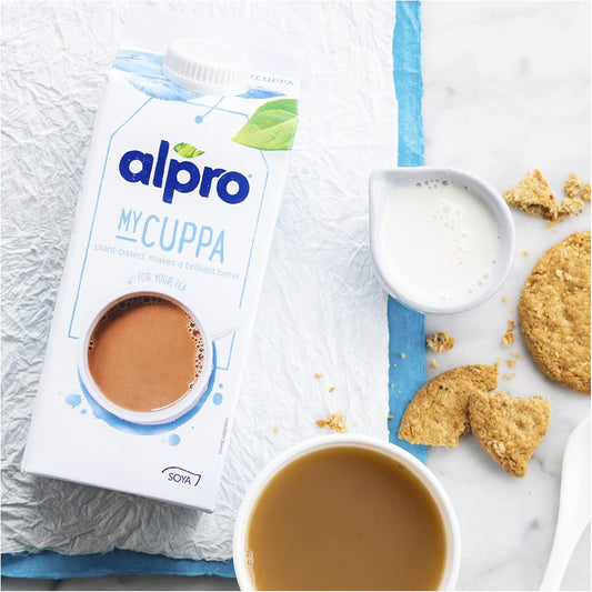 Alpro Soya My Cuppa Plant-Based Chilled Drink, Vegan & Dairy Free, 750Ml