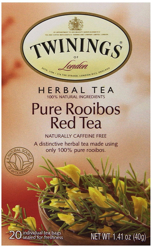 Twinings Tea Red African Rooibos Tea, 20 Ct