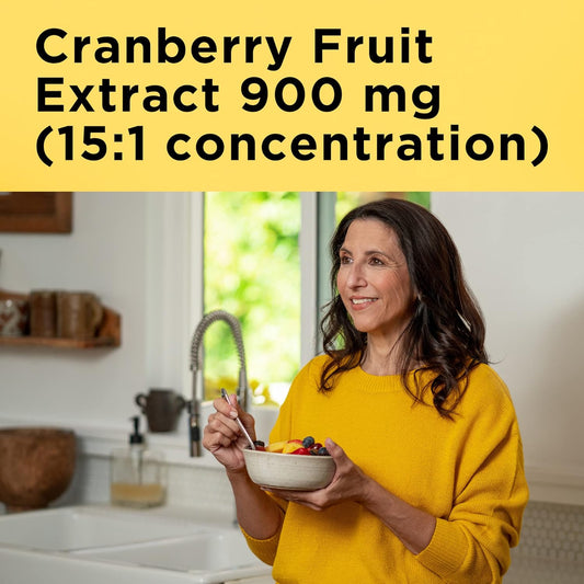 Nature Made Cranberry With Vitamin C, Dietary Supplement For Immune And Antioxidant Support, 120 Softgels, 60 Day Supply