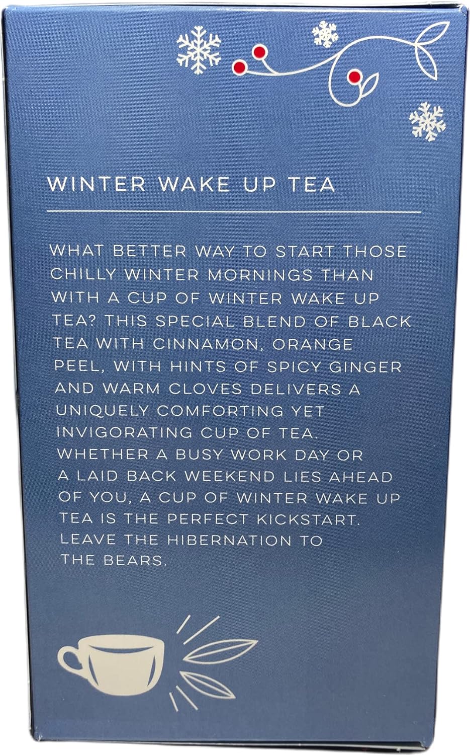 Trader Joe'S - Winter Wake Up Tea 20 Tea Bags Net Wt.1.55 Oz - 2-Pack_Ab
