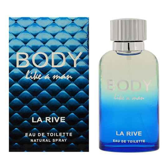 Body Like A Man/La Rive Edt Spray 3.0 Oz (90 Ml) (M) : Beauty & Personal Care