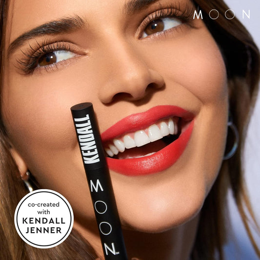 MOON Teeth Whitening Pen, Elixir III by Kendall Jenner, Brush Every Tooth White, On-The-Go Whitener for A Brighter Smile, Gentle on Sensitive Teeth, 30+ Uses, Vegan, Vanilla Mint Flavor