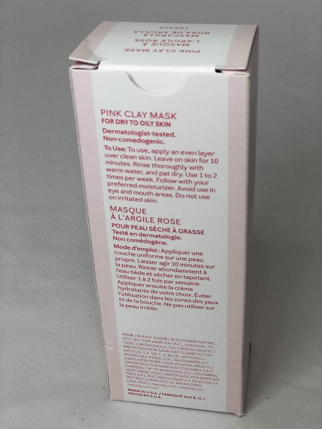 Mary Kay Pink Clay Mask