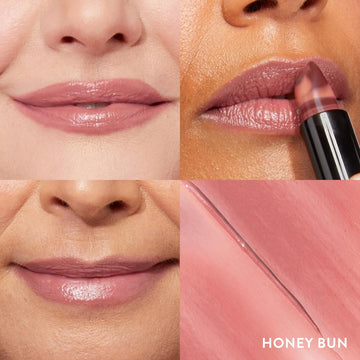 Laura Geller New York Italian Marble Sheer Lipstick - Sugared Maple - Hydrating & Lightweight - Vitamin E & Caster Seed Oil - Cream Finish