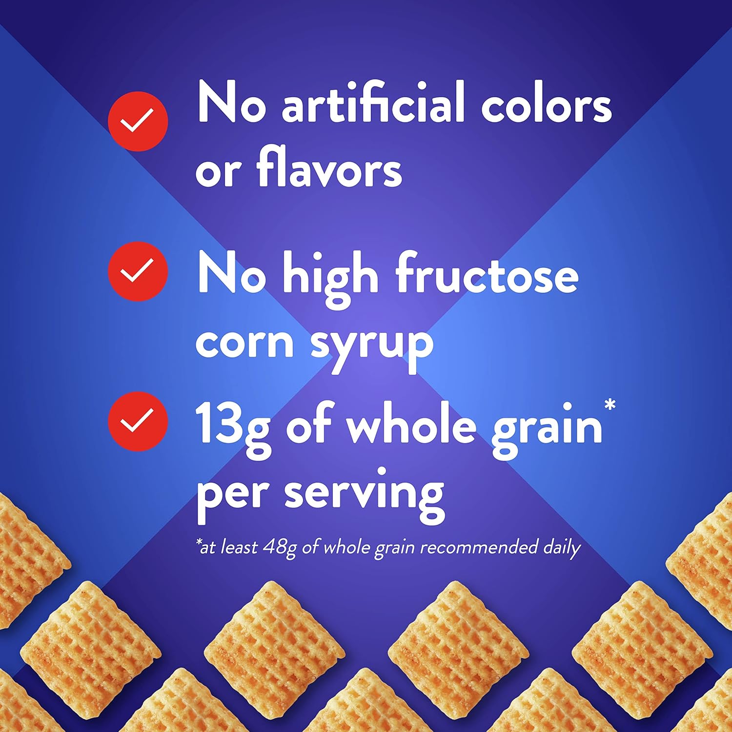 Blueberry Chex Cereal, Gluten Free Breakfast Cereal, Made with Whole Grain, 12 OZ : Everything Else