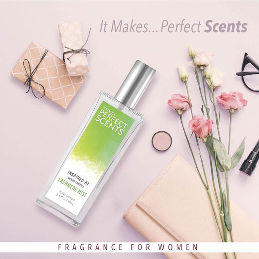 Perfect Scents Fragrances Inspired By Donna Karan'S Cashmere Mist Women’S Eau De Toilette Vegan, Paraben Free, Phthalate Free Never Tested On Animals 2.5 Fluid Ounces