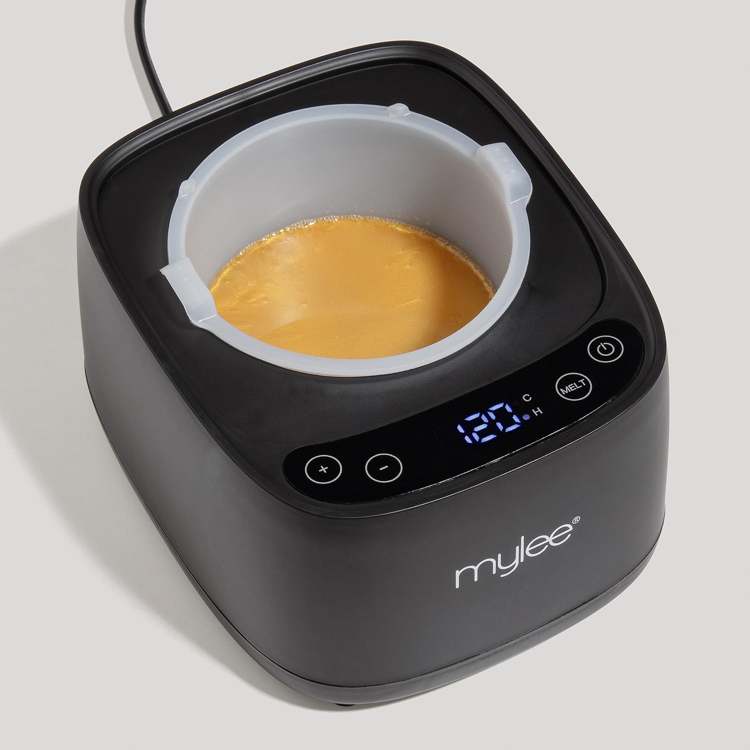 Mylee Digital Wax Heater with Silicone Jar for Hard & Soft Crème Wax, Salon Quality Hair Removal, Depilatory Waxing Melter, Digital Temperature Control, Wax Warmer : Amazon.co.uk: Health & Personal Care