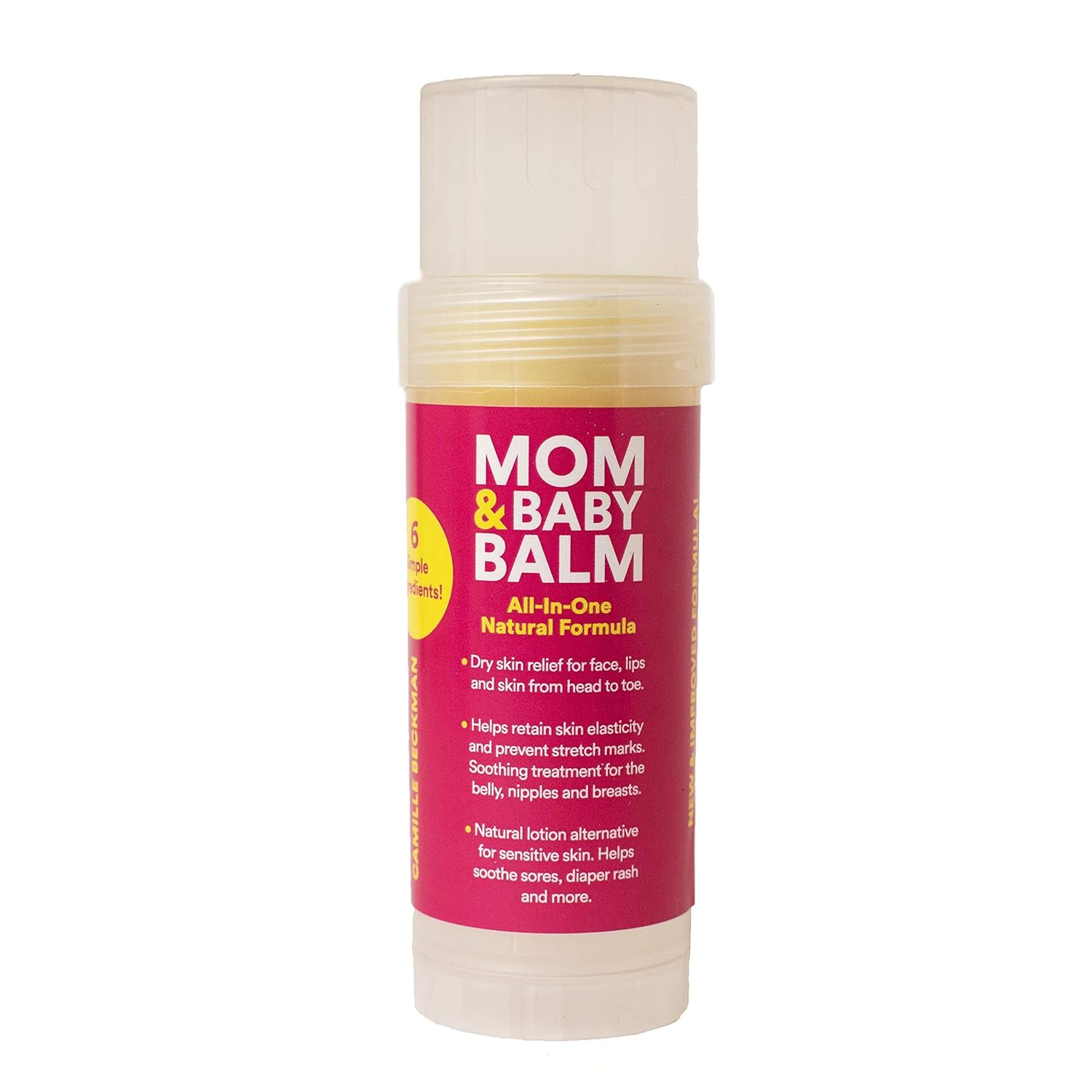 Camille Beckman, Mom & Baby Balm, All-in-One Natural Formula, 2.2 Ounce