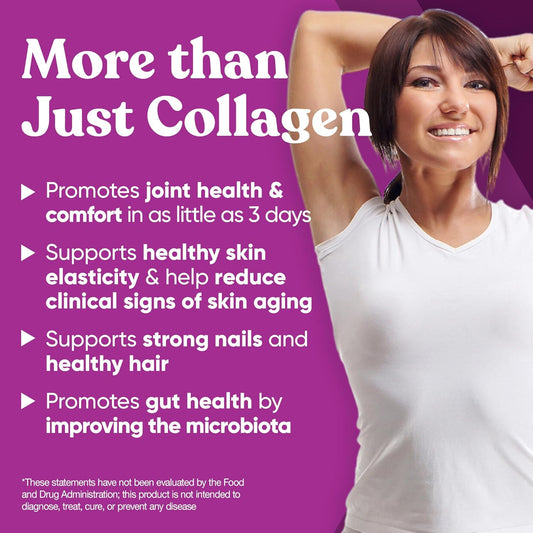 Move & Glow Collagen Pills For Women & Men – Vegetarian Multi-Collagen (Type I-V-X) With 9 Plant-Based Superfoods For Skin Health & Joint Support – Biotin, Vitamin C, Vitamin E, 60 Vegetarian Capsules