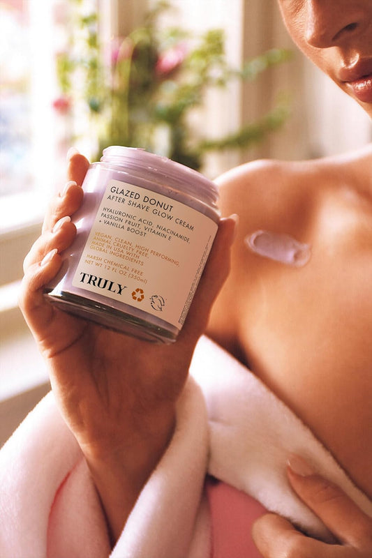 Truly Glazed Donut After Shave Moisturizer | Ultra-Hydrating For Smooth, Plump Skin After Shaving For Daily Use