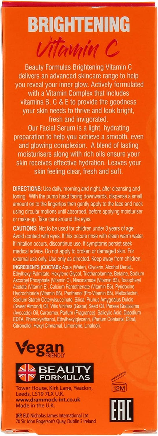 Beauty Formula Vitamin C Brightening Face Serum 30MI