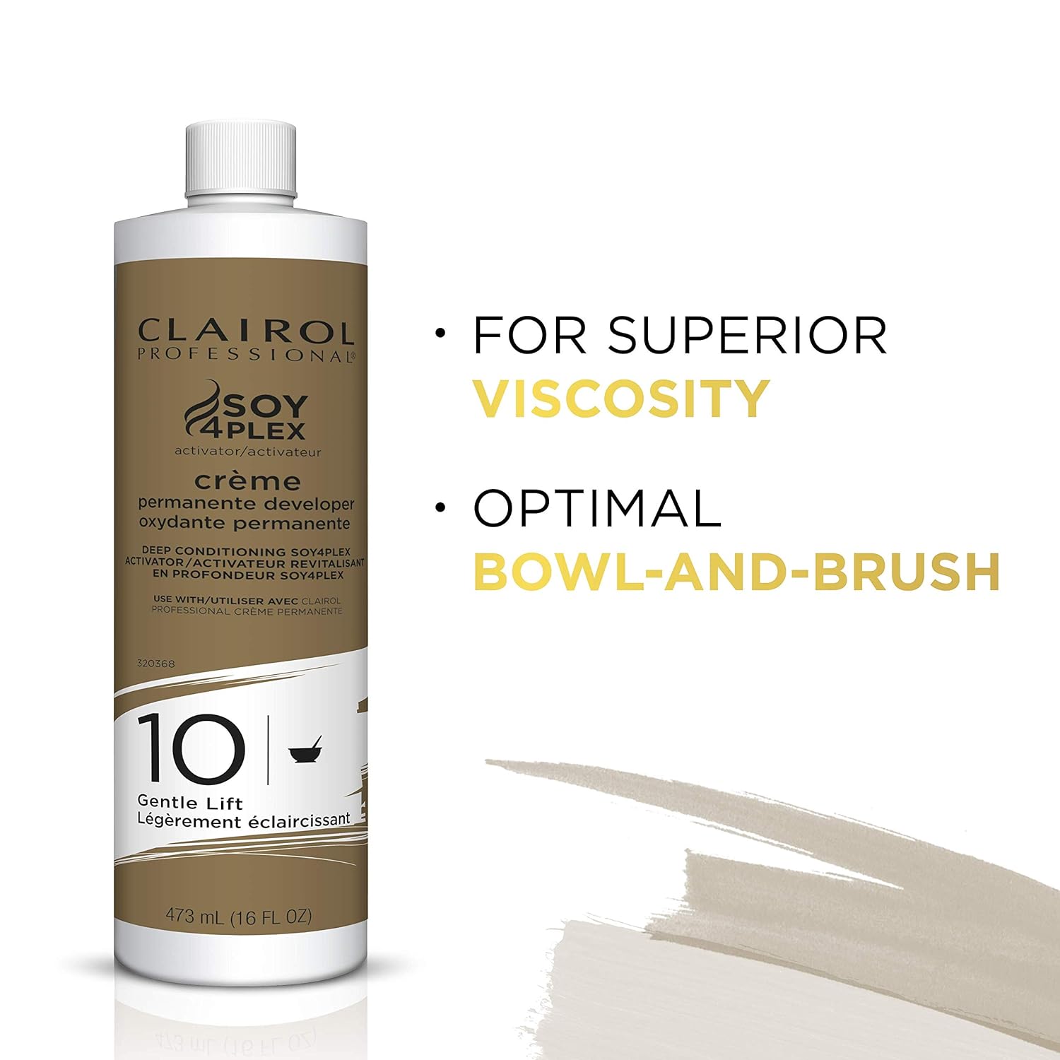 Clairol Professional Crème 10 volume Hair Developer, 16 oz : Beauty & Personal Care