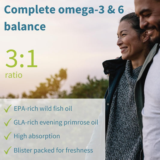 Pharmepa Complete Omega 3 Epa Dha 1000Mg, High Strength Wild Fish Oil 76 Grams