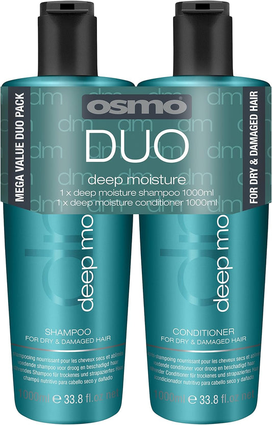 Osmo Deep Moisture Shampoo 1 Litre/Conditioner 1 Litre