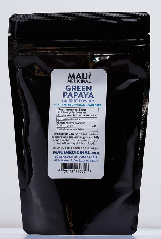 Green Papaya Fruit Powder 6Oz = 170 Grams