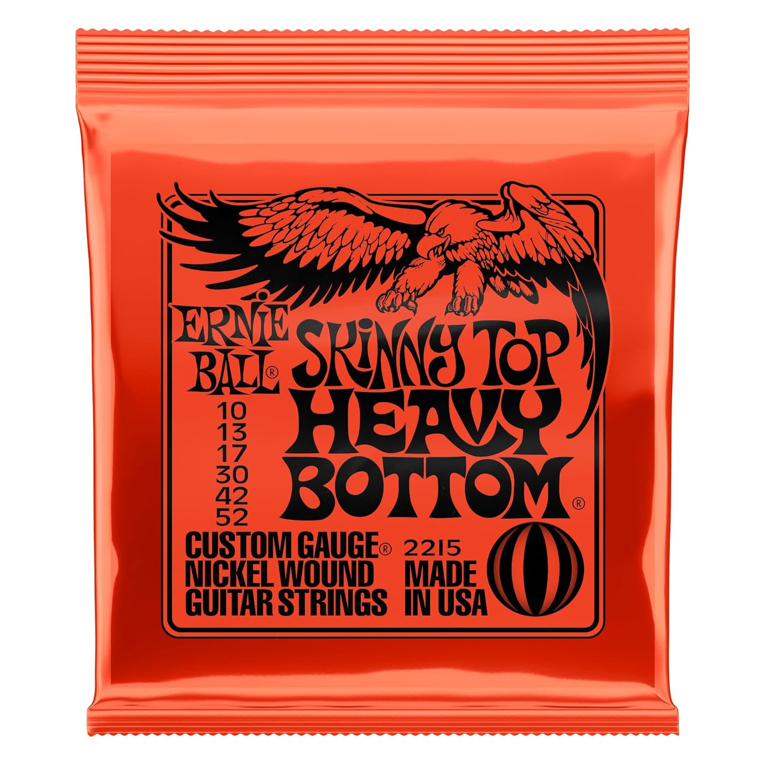 EBL*2215 (Ernie Ball Skinny Top Heavy Bottom (10-52))